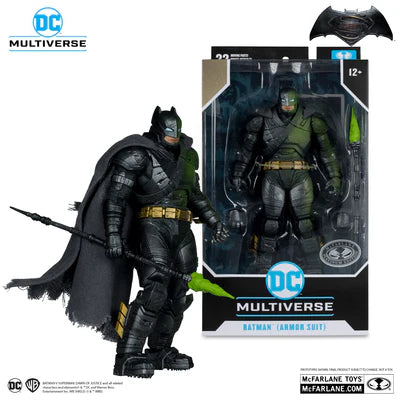 PLATINUM VERSION DC Multiverse Batman v Superman Dawn of Justice Batman Armored Suit 7 Inch Action Figure