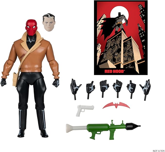 McFarlane Toys - DC Direct Page Punchers Red Hood (Batman: The Adventures Continue) 6in Figure with Comic