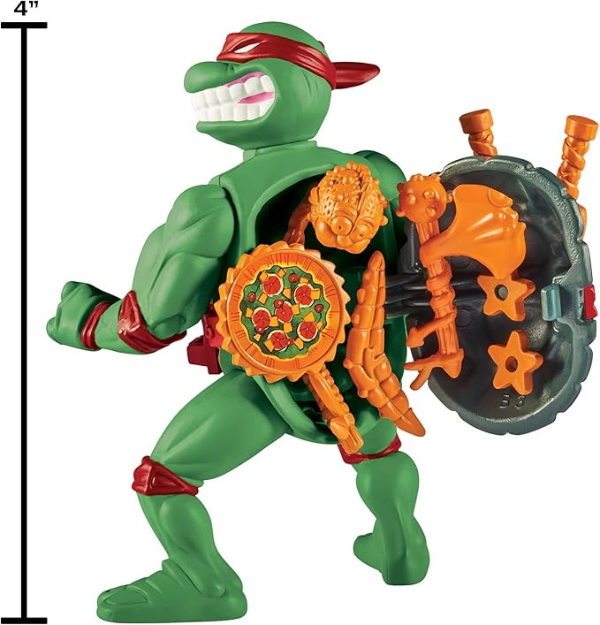 Teenage Mutant Ninja Turtles: 4” Original Classic Storage Shell Raphael