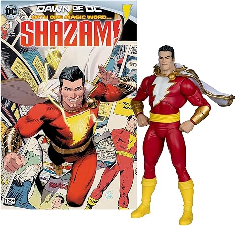 McFarlane Toys - DC Direct Page Punchers Shazam! (Dawn of DC) 7in Figure with Comic